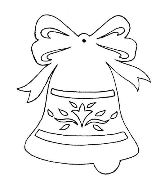 Новогодние трафареты для вырезания