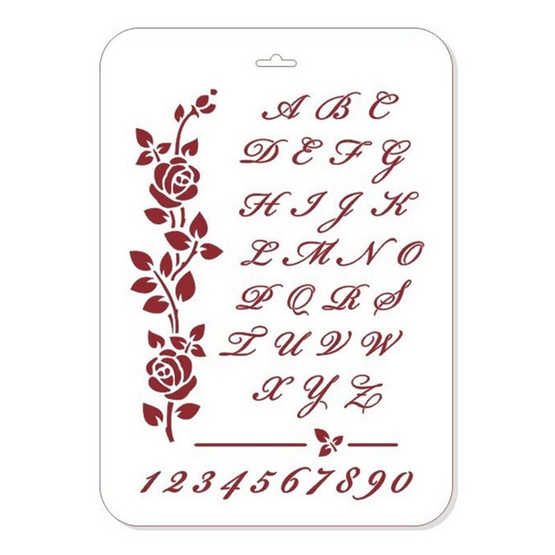 Буквы для торта трафарет