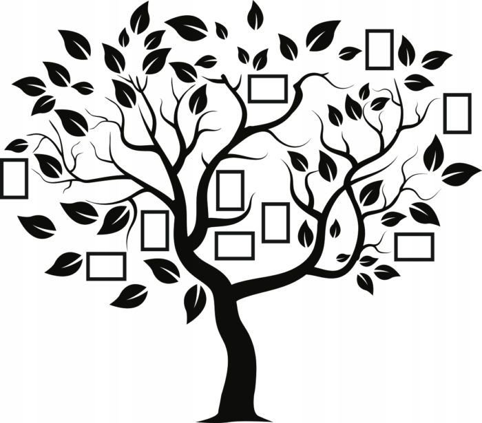 Трафарет "дерево"