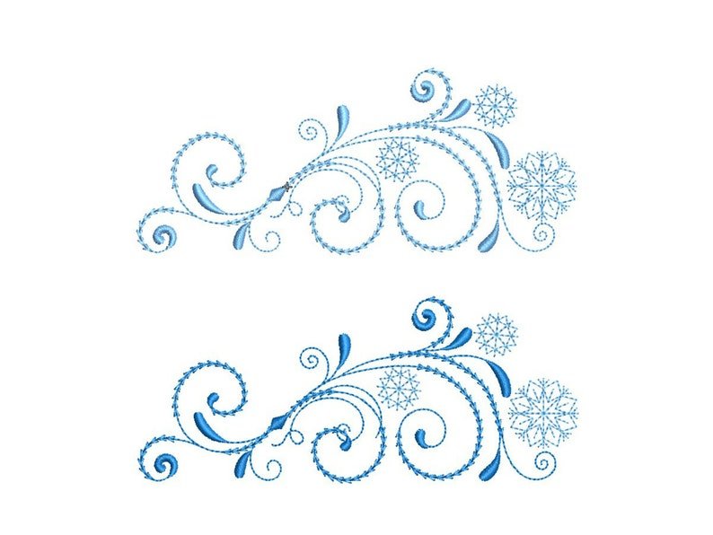 Морозные узоры трафарет