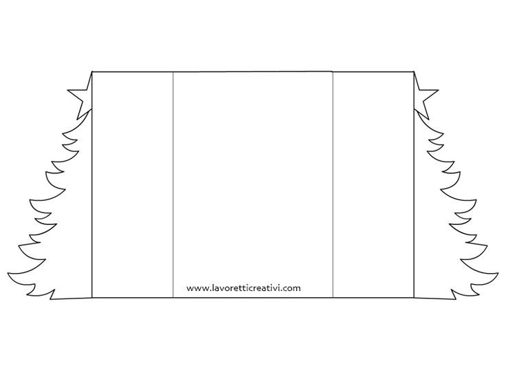 Новогодние открытки своими руками шаблоны