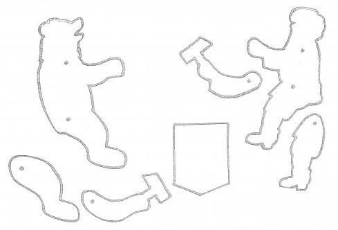 Динамическая игрушка из фанеры