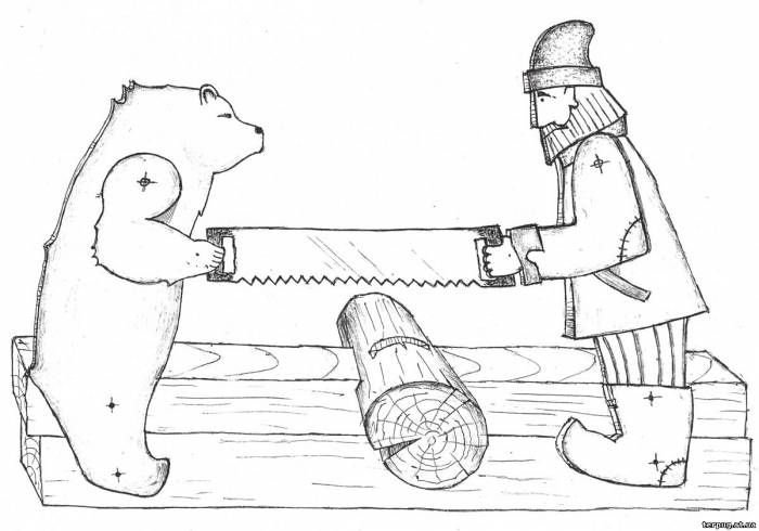 Богородская игрушка пильщики