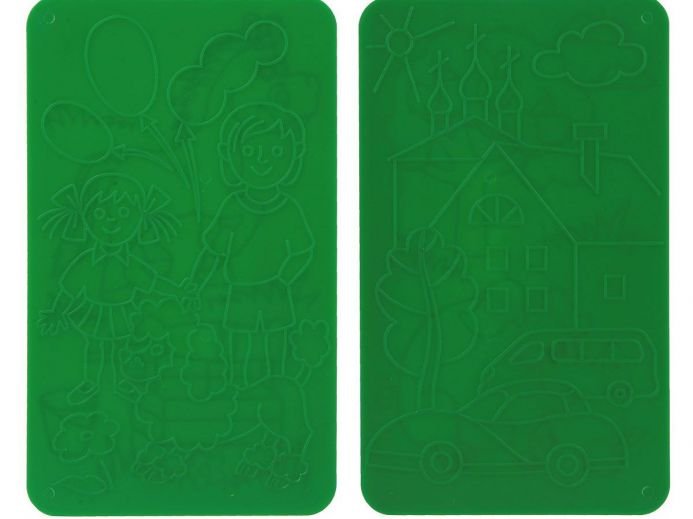 Трафарет рельефный