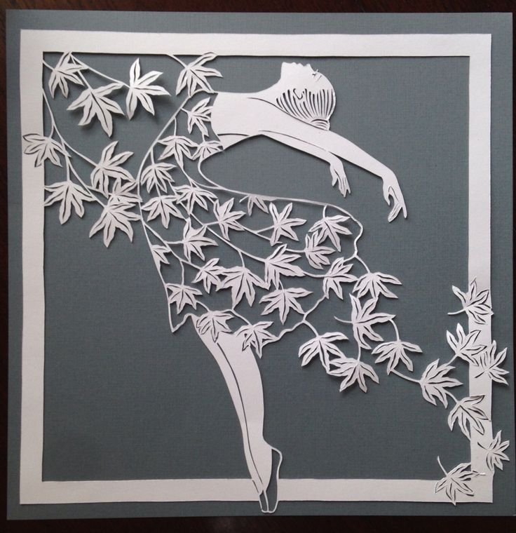 Картины вырезанные из бумаги