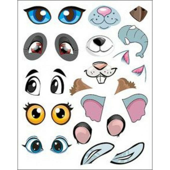 Стикеры с глазками