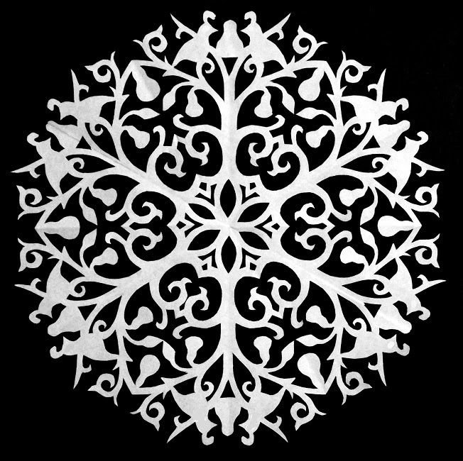 Самые сложные снежинки самые сложные снежинки