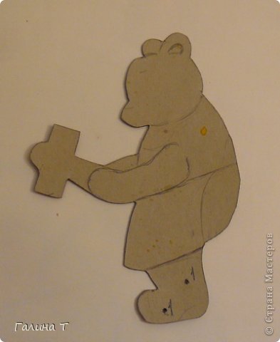 Богородская игрушка кузнецы из картона