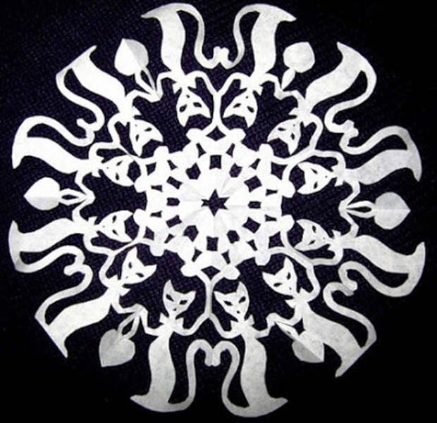 Снежинка негр