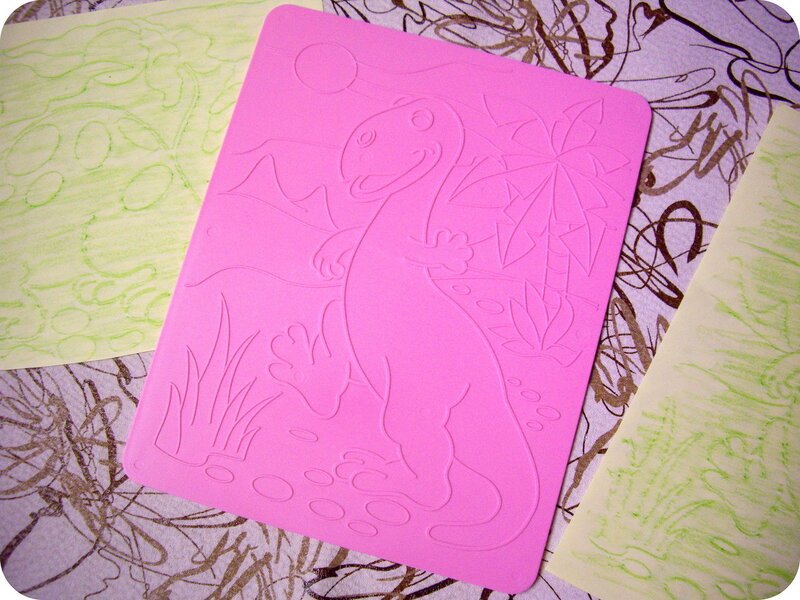 Рельефный трафарет для рисования