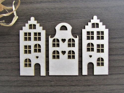 Чипборд "домики"