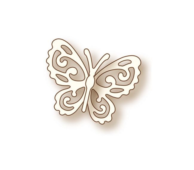 Ажурные бабочки для вырезания