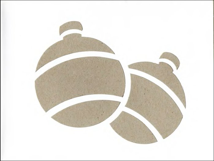 Трафареты для искусственного снега