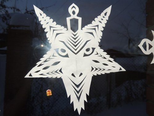 Снежинки в виде животных