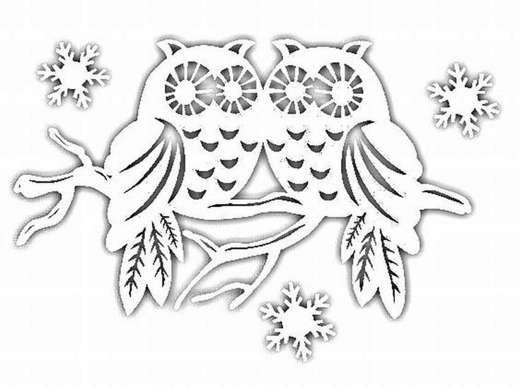Узоры для украшения окон
