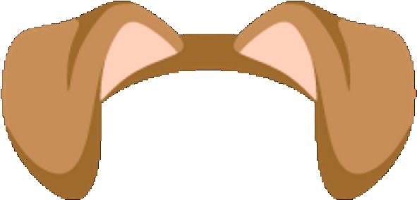 Шаблон собачьих ушей