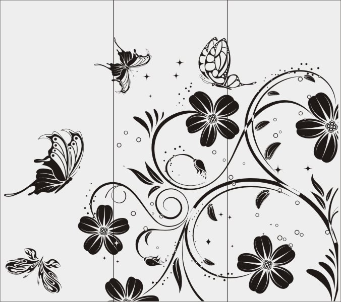 Цветочный узор