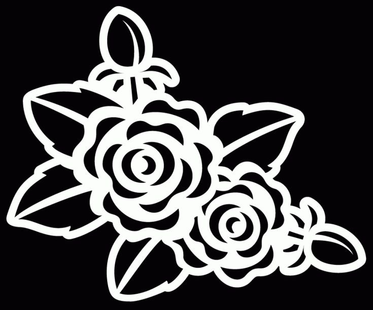 Цветы для вырезки