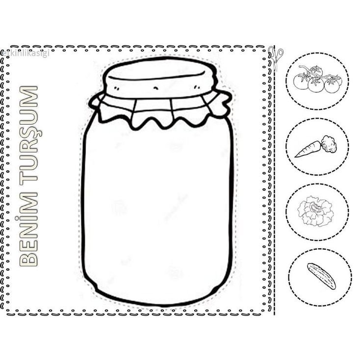 Банка раскраска