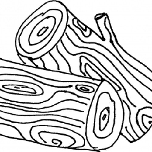 Дрова раскраска