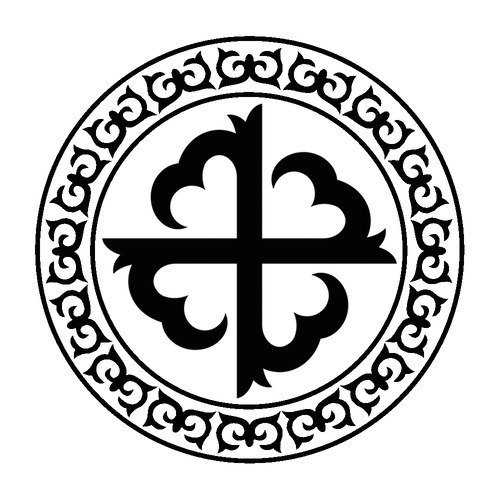 Осетинский орнамент солярный