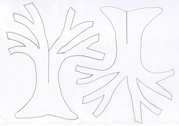 Дерево шаблон для аппликации