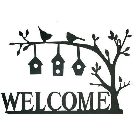 Трафарет Welcome