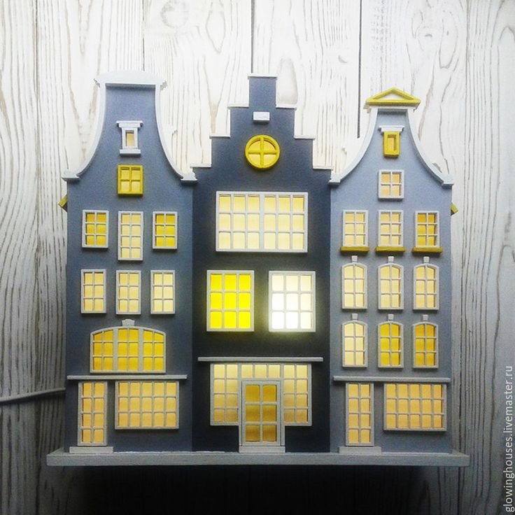 Голландские мини домики