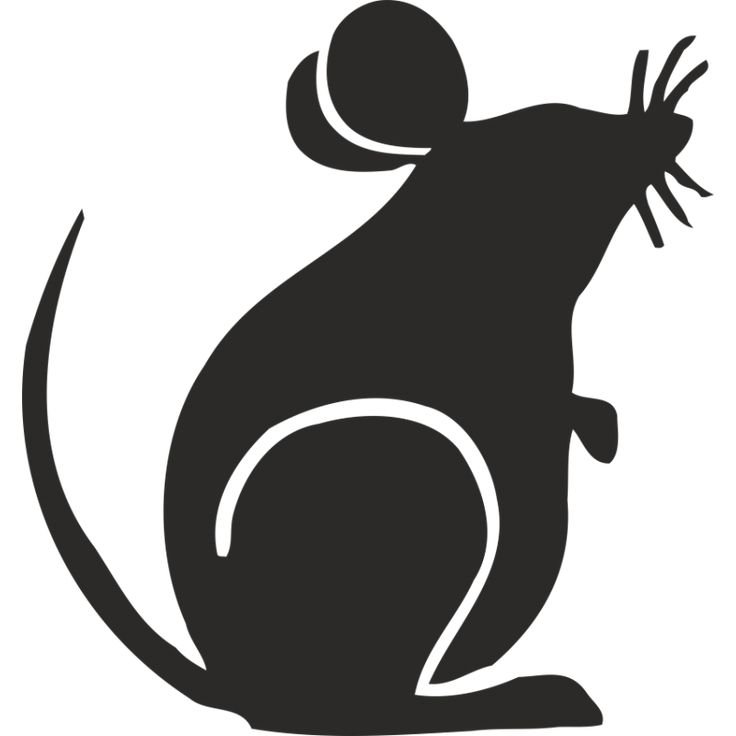 Силуэты грызунов