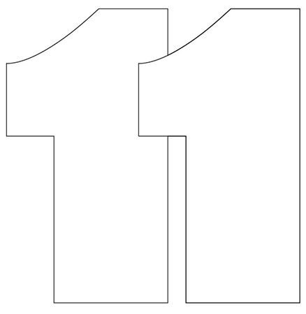 Трафарет 1 для торта