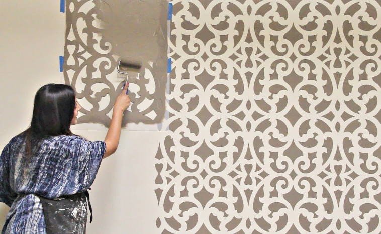 Трафарет для штукатурки