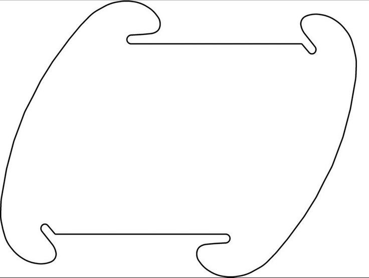 Трафарет для абажура