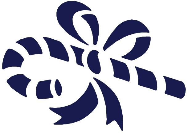 Новогодние трафареты на окна для искусственного снега