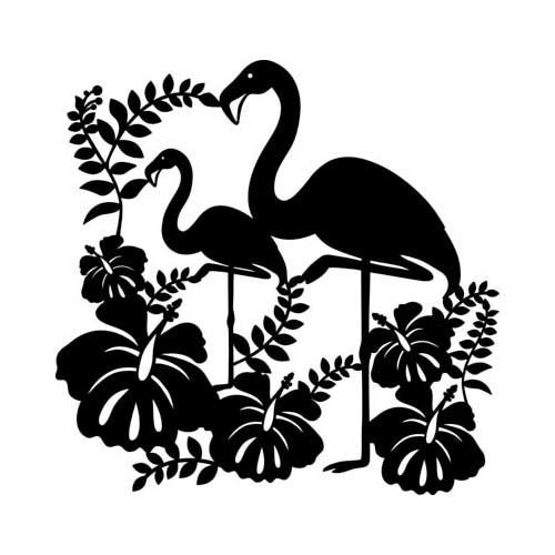 Силуэты животных и птиц