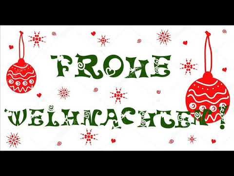 Новогодняя открытка на немецком языке