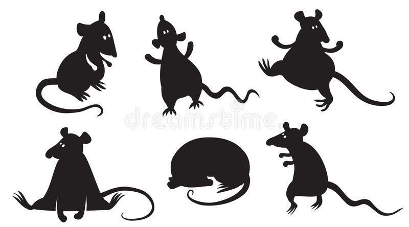 Мышь силуэт