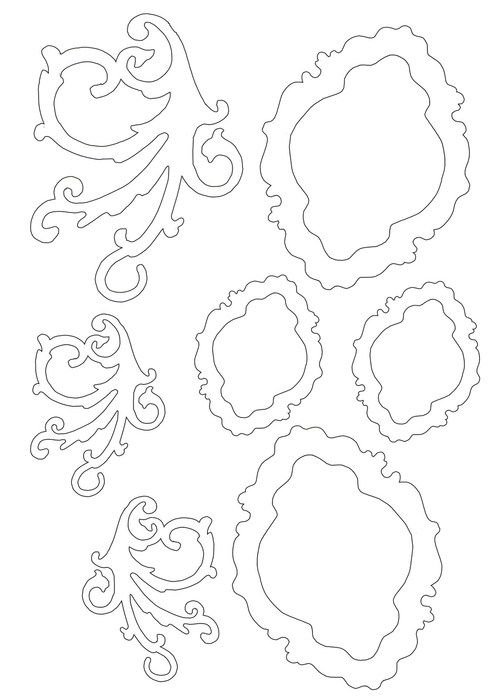 Шаблоны для скрапбукинга