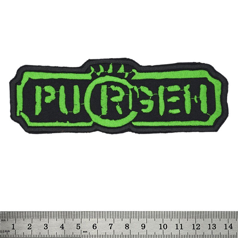 Пурген трафарет для нашивок