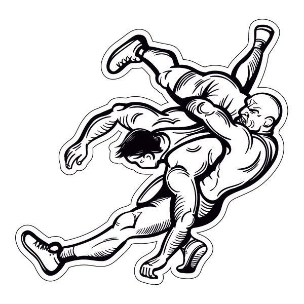 Борцы греко-римской борьбы ветор