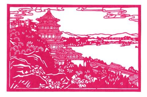 Китайская вытынанка