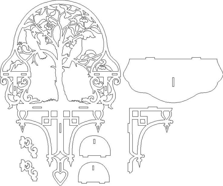 Чертежи для выпиливания лобзиком