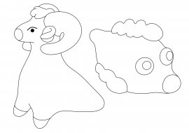 Дымковская игрушка раскраска