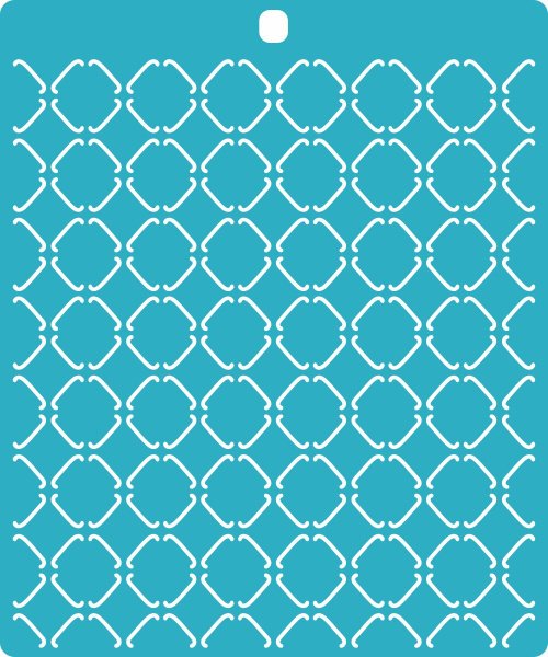 Трафарет сеточка