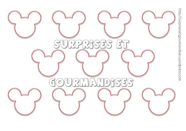 Трафарет для макаронс сердечки