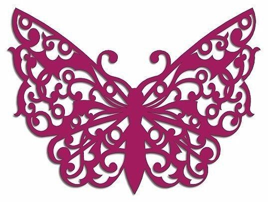 Бабочки для вырезания