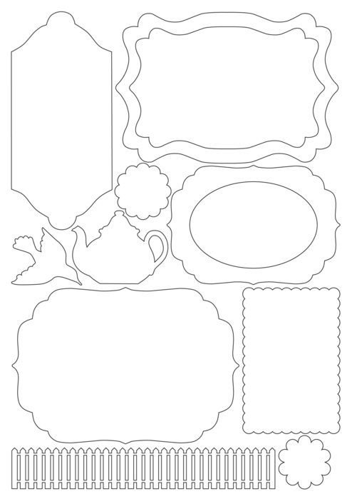 Вырезки для скрапбукинга