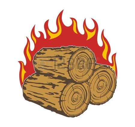 Дрова мультяшный