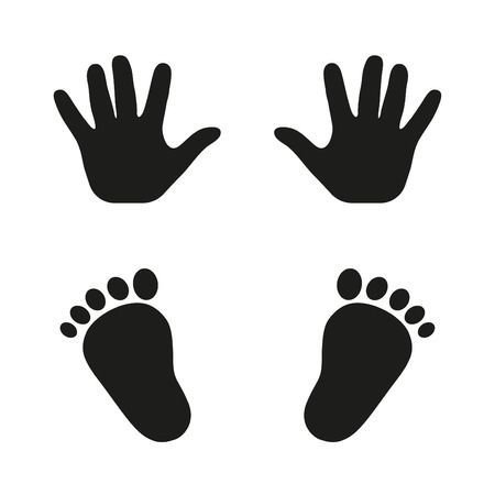 Отпечаток ноги для игры