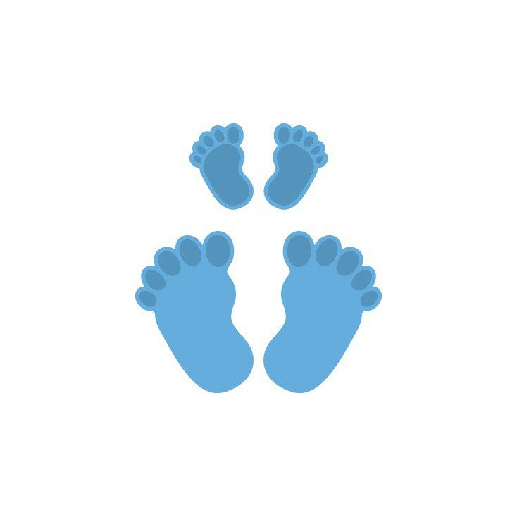 Следы для детей