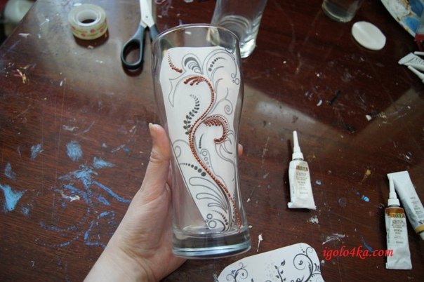 Рисование по стеклу мастер-класс